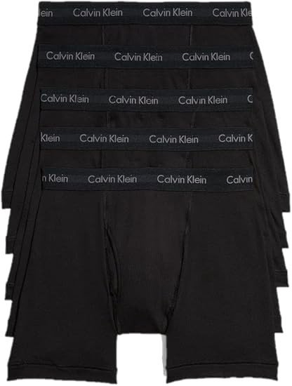 Calvin Klein Men's Underwear Cotton Classics 5-pack Boxer Brief