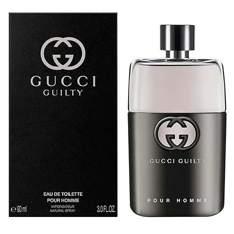 Gucci Guilty by Gucci for Men Eau de Toilette Spray, 3 Fl Oz (Pack of 1)